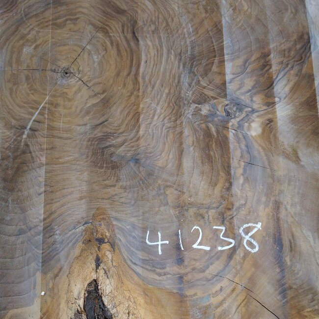 Europ. walnut burl, approx. 1160 x 1150 x 100 mm, 41238