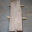 Europ. Walnut, approx. 2650 x 580/670/720 x 52 mm, 13633