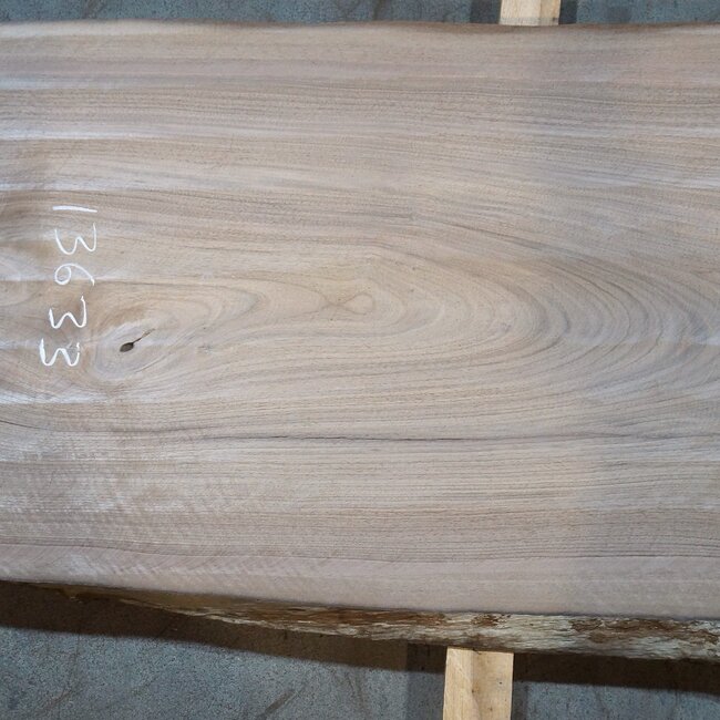 Europ. Walnut, approx. 2650 x 580/670/720 x 52 mm, 13633