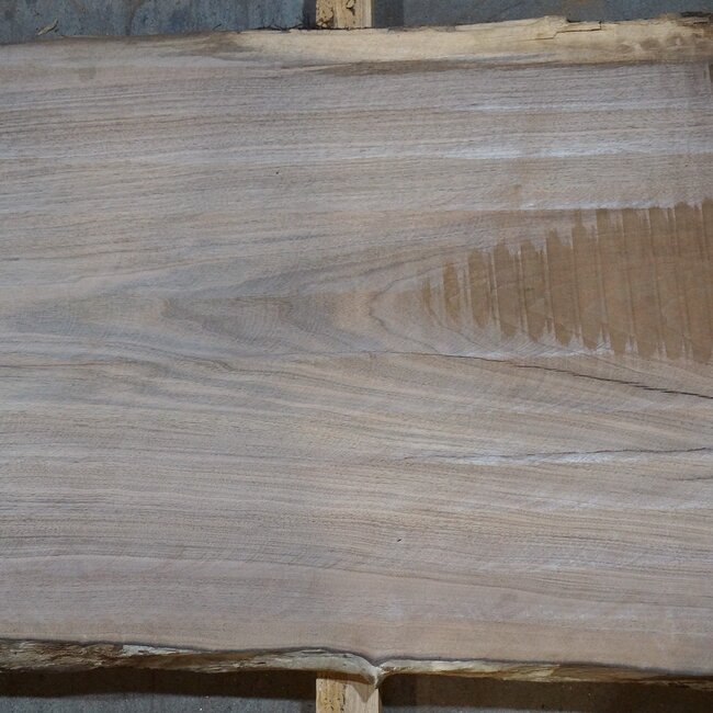 Europ. Walnut, approx. 2650 x 580/670/720 x 52 mm, 13633