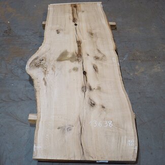 Oak, approx. 2450 x 880/1070/850 x 52 mm, 13638