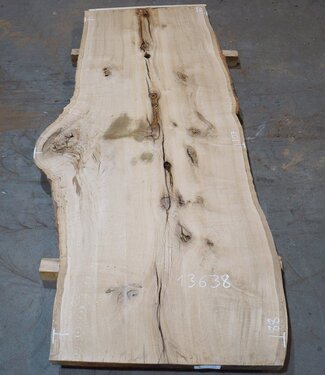 Eiche, ca. 2450 x 880/1070/850 x 52 mm, 13638