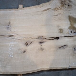 Oak, approx. 2450 x 880/1070/850 x 52 mm, 13638