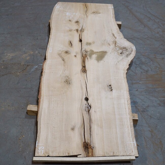 Oak, approx. 2450 x 880/1070/850 x 52 mm, 13638