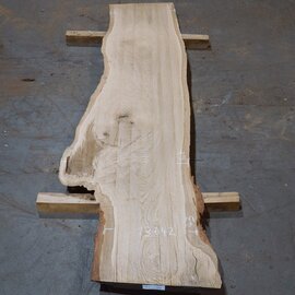Oak, approx. 2450 x 430/670/500 x 52 mm, 13642