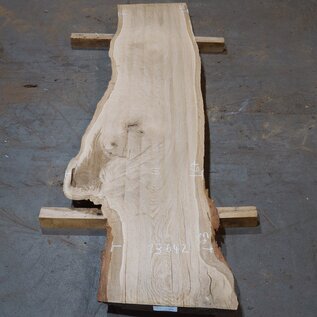 Oak, approx. 2450 x 430/670/500 x 52 mm, 13642