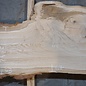 Oak, approx. 2450 x 430/670/500 x 52 mm, 13642