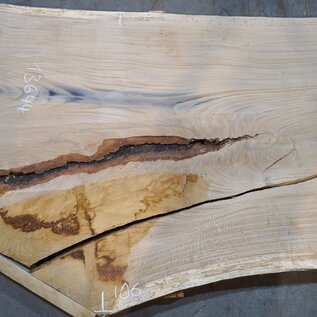 Oak, approx. 2900 x 690/1060/890 x 52 mm, 13644