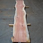 Redwood table top, approx. 3900 x 610/650/740 x 50 mm, 13649