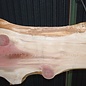 Redwood table top, approx. 4000 x 410/580/910 x 55 mm, 13650