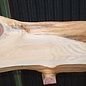 Redwood table top, approx. 4000 x 410/580/910 x 55 mm, 13650