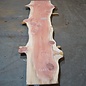 Redwood table top, approx. 4000 x 570/1030/900 x 50 mm, 13651