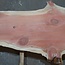 Redwood table top, approx. 4000 x 570/1030/900 x 50 mm, 13651