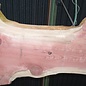 Redwood table top, approx. 4000 x 570/1030/900 x 50 mm, 13651