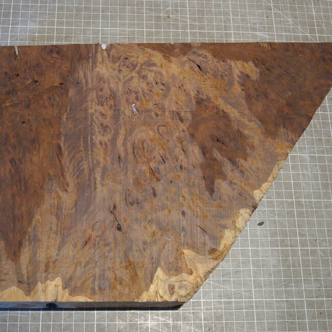 Kenthao Eisenholz, ca. 170-350 x 250 x 50mm, 3,96kg