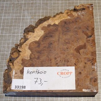 Kenthao Eisenholz, ca. 170 x 195 x 45mm, 1,72kg