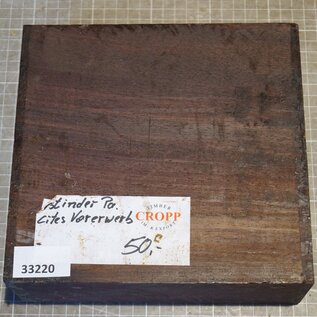 Eastindian rosewood, approx. 205 x 195 x 48-75mm, 2,24kg