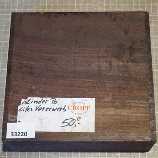 Eastindian rosewood, approx. 205 x 195 x 48-75mm, 2,24kg