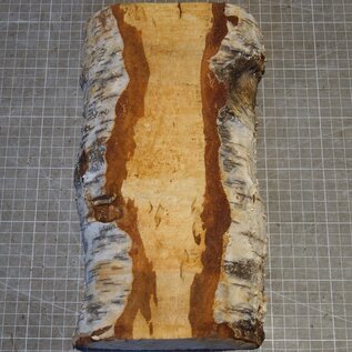 Birke Maser, ca. 150-165 x 228 x 48mm, 1,32kg