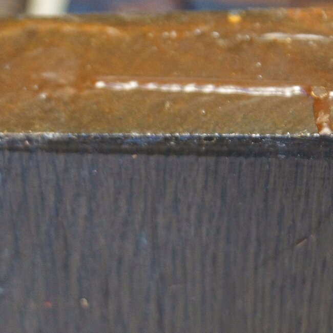 Smoked Oak, approx.  166 x 335 x 53mm, 1,64kg