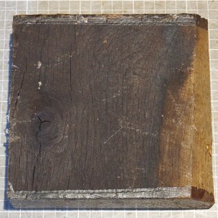 Smoked Oak, approx.  168 x 160 x 50mm, 0,88kg
