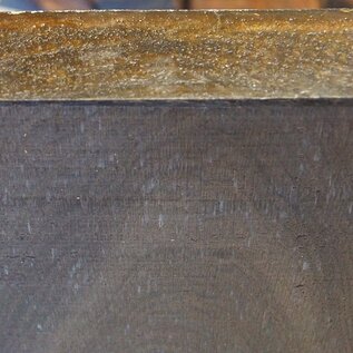 Smoked Oak, approx.  355 x 353 x 55mm, 4,20kg