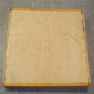 Maple, fiddleback, approx. 328 x 328 x 60mm, 4,02kg