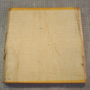 Maple, fiddleback, approx. 325 x 323 x 48mm, 3,06kg