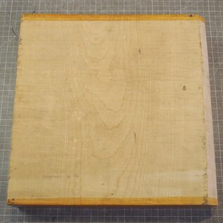 Maple, fiddleback, approx. 291 x 293 x 60mm, 3,12kg