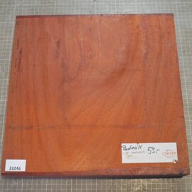 Padouk, ca. 355 x 350 x 52mm, 5,08kg