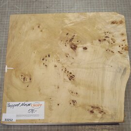 Pappel Maser, ca. 364 x 343 x 63mm, 2,98kg
