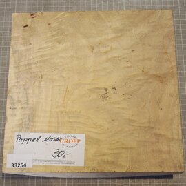 Pappel Maser, ca. 263 x 265 x 62mm, 1,56kg