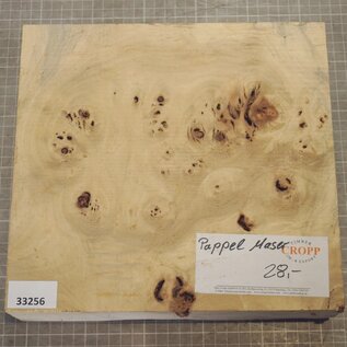 Pappel Maser, ca. 262 x 247 x 52mm, 1,4kg