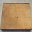 Europ. Walnut fiddleback, approx.  232 x 235 x 46mm, 1,84kg