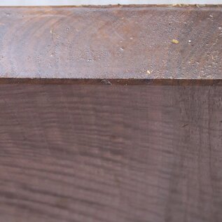 Europ. Walnut fiddleback, approx.  232 x 235 x 46mm, 1,84kg