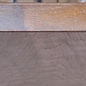 Nussbaum Riegel, europ., ca. 280 x 273 x 55mm, 2,54kg