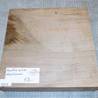Caucasian walnut burl, approx. 302 x 305 x 60mm, 3,28kg