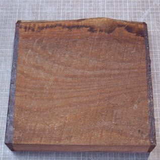 Dutch elm,steamed, approx. 264 x 264 x 57mm, 2,48kg