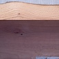 Dutch elm,steamed, approx. 264 x 264 x 57mm, 2,48kg
