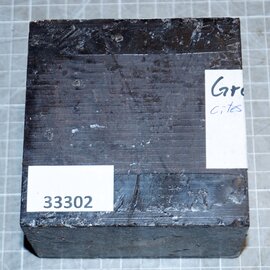 African Blackwood, approx. 100 x 100 x 65mm, 0,88kg