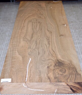 Caucasian Walnut, flamed, approx. 990 x 320 x 58 mm