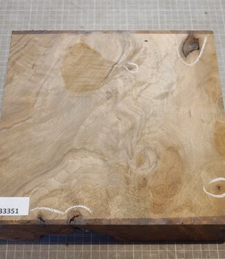 Caucasian Walnut, approx. 270 x 270 x 60 mm, 2,5 kg