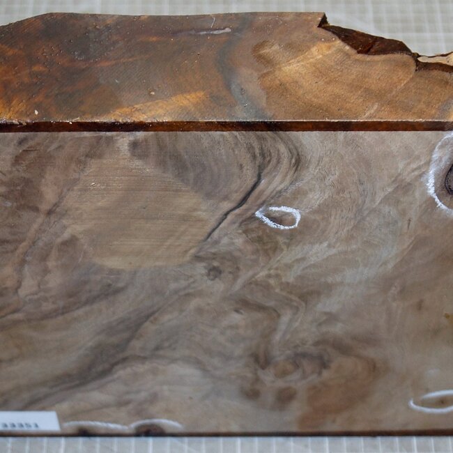Caucasian Walnut, approx. 270 x 270 x 60 mm, 2,5 kg