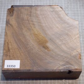 Caucasian Walnut, approx. 200 x 200 x 65 mm, 1,5 kg