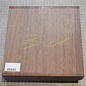 Black Walnut, approx. 200 x 200 x 65 mm, 1,7 kg