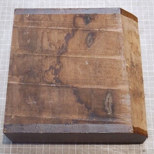 Black Walnut, approx. 200 x 200 x 65 mm, 1,7 kg
