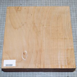 Spitzahorn, gemuschelt/geriegelt, ca. 230 x 230 x 51 mm, 1,7 kg