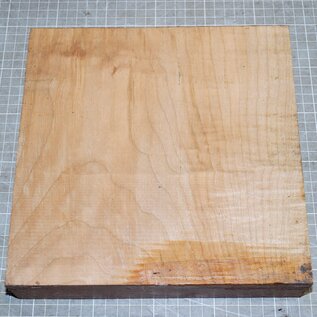 EU Softmaple, figured, approx. 230 x 230 x 51 mm, 1,7 kg