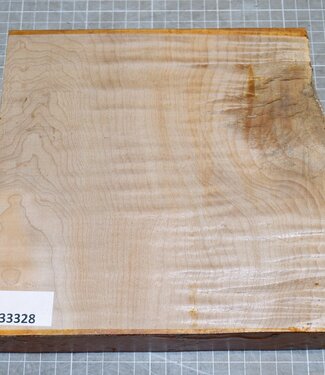 Spitzahorn, gemuschelt/geriegelt, ca. 210 x 210 x 45 mm, 1,3 kg