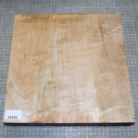 Spitzahorn, leicht gemuschelt, ca. 290 x 290 x 52 mm, 2,8 kg